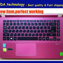Wellendorff Топ чехол для acer Aspire V5-472 V5-473 V5-473g V7-482PG palmrest верхняя крышка клавиатура сенсорная панель красный