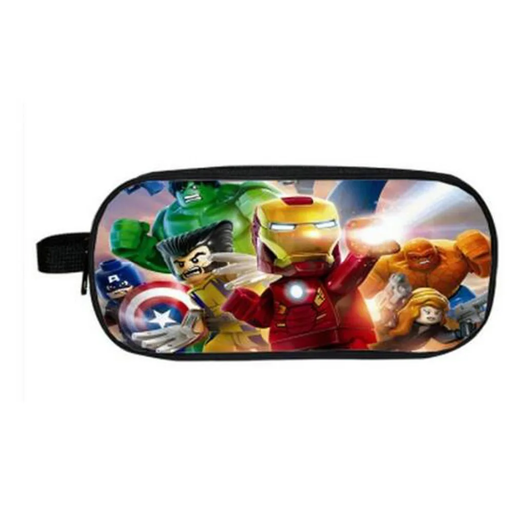 

2019 Star Wars Boy Girl Cartoon Pencil Case Bag School Pouches Children Student Pen Bag Kids Purse Wallet Gifts
