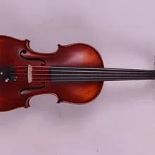 5 струн 4/4 скрипки детали из черного дерева Пламя клен обратно антикварная лакированная ель мастер мощный звук Pro+ 503