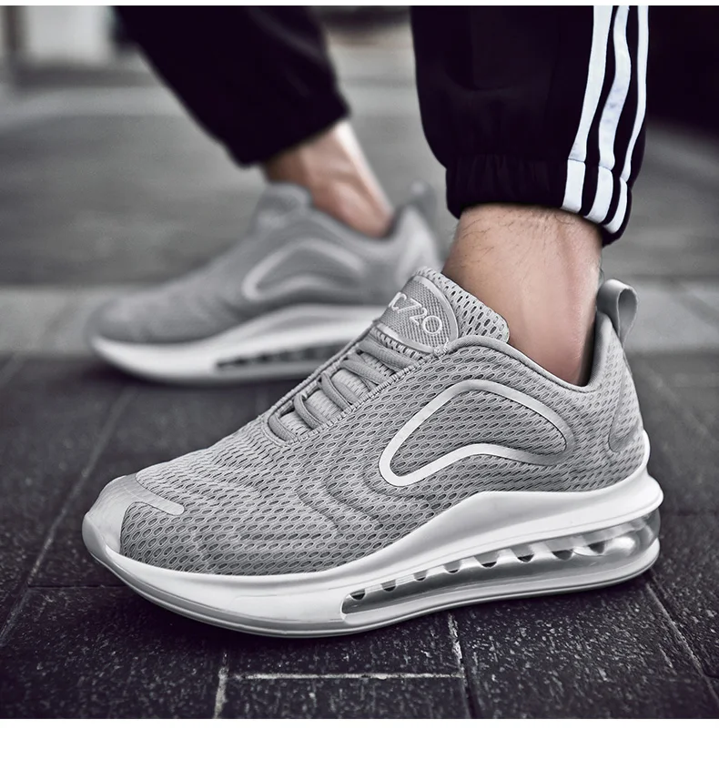 Новая брендовая спортивная обувь для мужчин, беговые кроссовки для мужчин s Air Sole, дышащая сетка, на шнуровке, для тренировок на открытом воздухе, для фитнеса, Спортивная мужская обувь