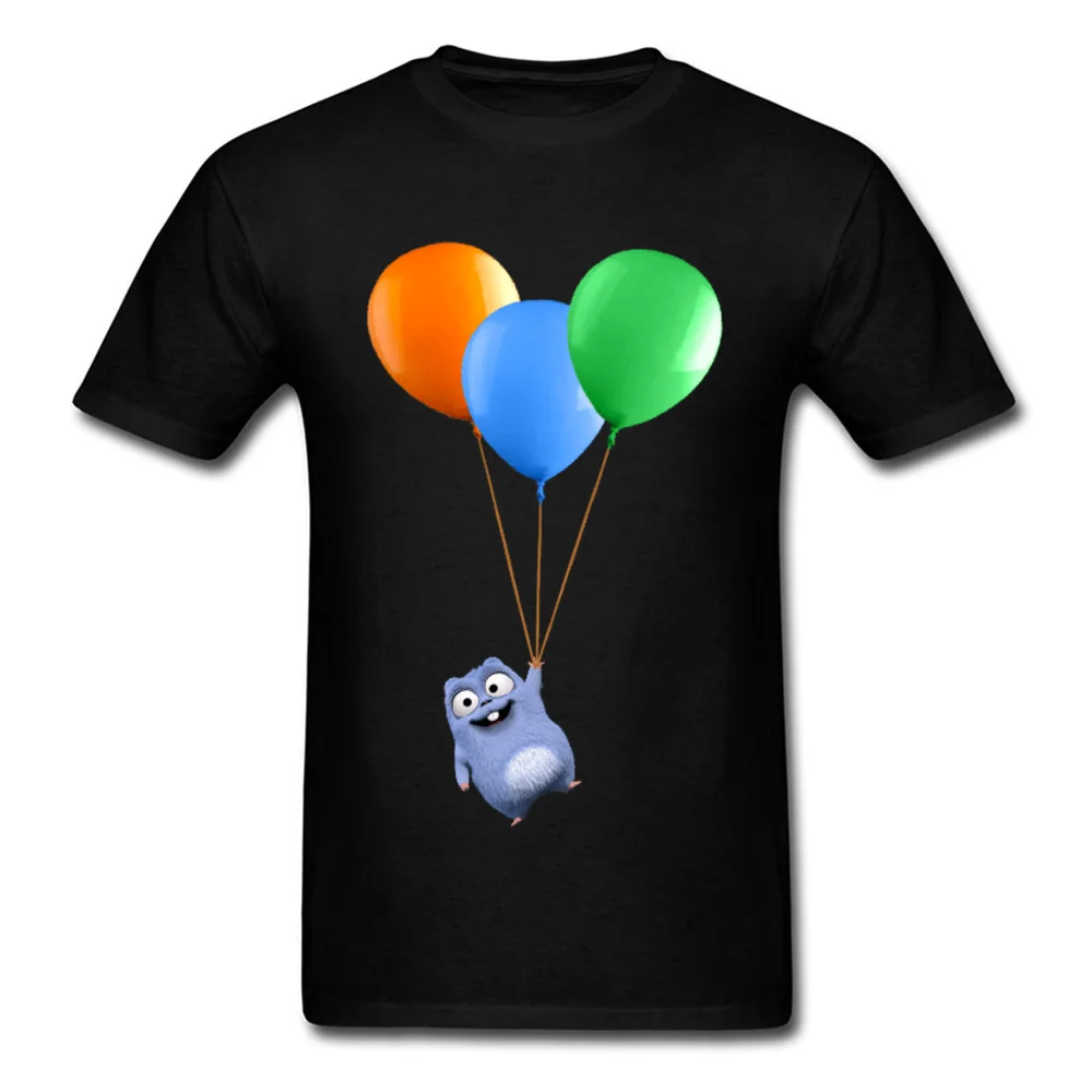 Lemming Attached To Balloons_black