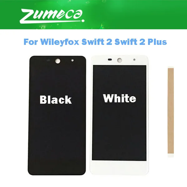ЖК дисплей и дигитайзер сенсорного экрана для Wileyfox Swift 2 экран 5 дюймов белый
