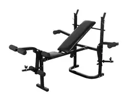 VidaXL силовая скамья упражнения для мышц интегрированные тренажеры для начинающих продвинутых спортсменов тренировка веса