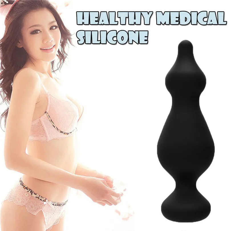 Soft Silicone Sex Toy Anal Butt Plug Suction Cup Silicone Plug Anal Toys SM Opening Butt Prostate Plug G-spot Massage Toy  (1)
