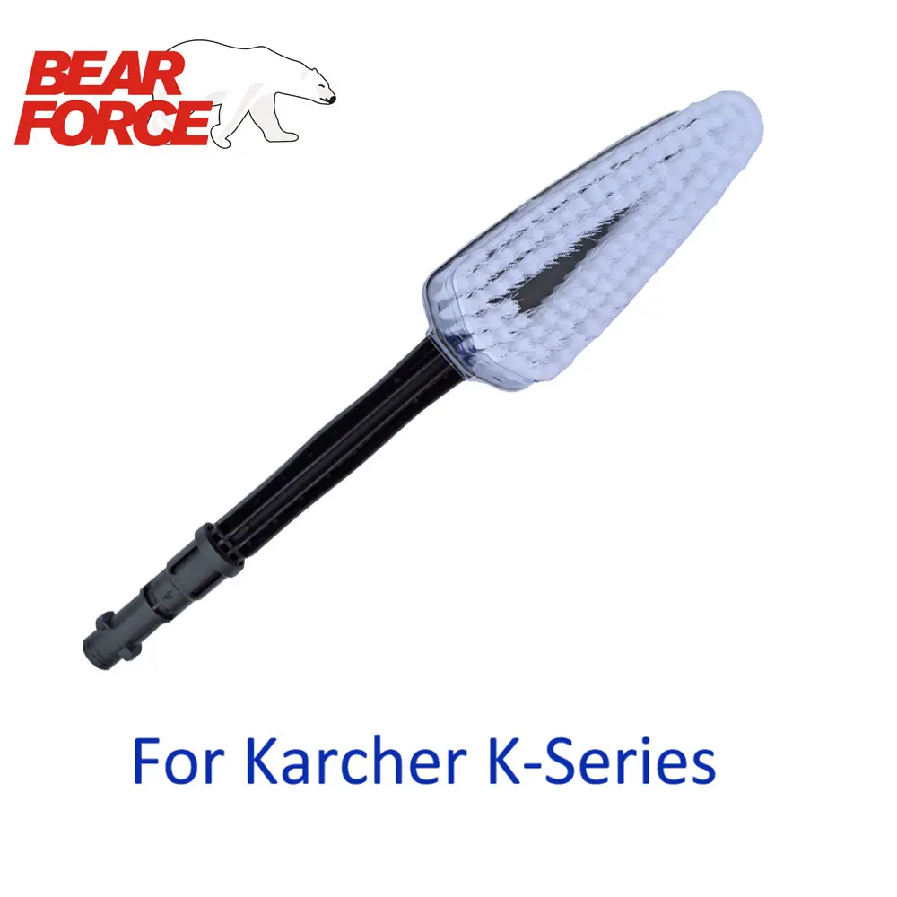 Фиксирующая щетка для очистки воды, жесткая щетка для мойки Karcher K2 K3 K4 K5 K6 K7, мойка высокого давления для мойки автомобиля