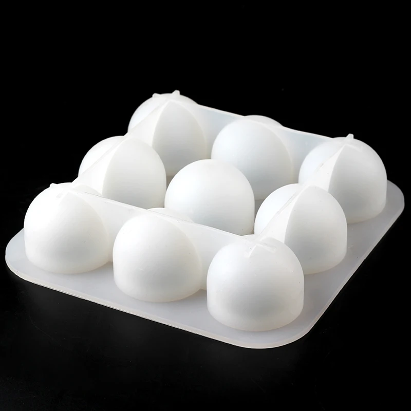 Силиконовая форма для мыла, 9-полость для ванной бомба шоколадные конфеты форма для изготовления мыла вручную слесарный