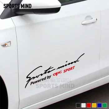 

2 Pieces Customizable OPC Car Stickers Decal Car-styling For Opel Astra Vectra C Zafira Mokka Vivaro Insignia Corsa Accessories