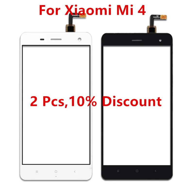 Сенсорный экран для Xiaomi Mi 4 дигитайзер сенсорная панель телефона Xiao сенсорный