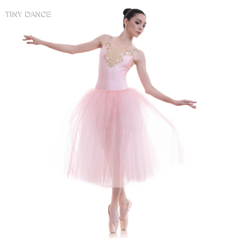 Pale Pink Girls And Women Romantic Style Ballet Dance Tutus Ballerina