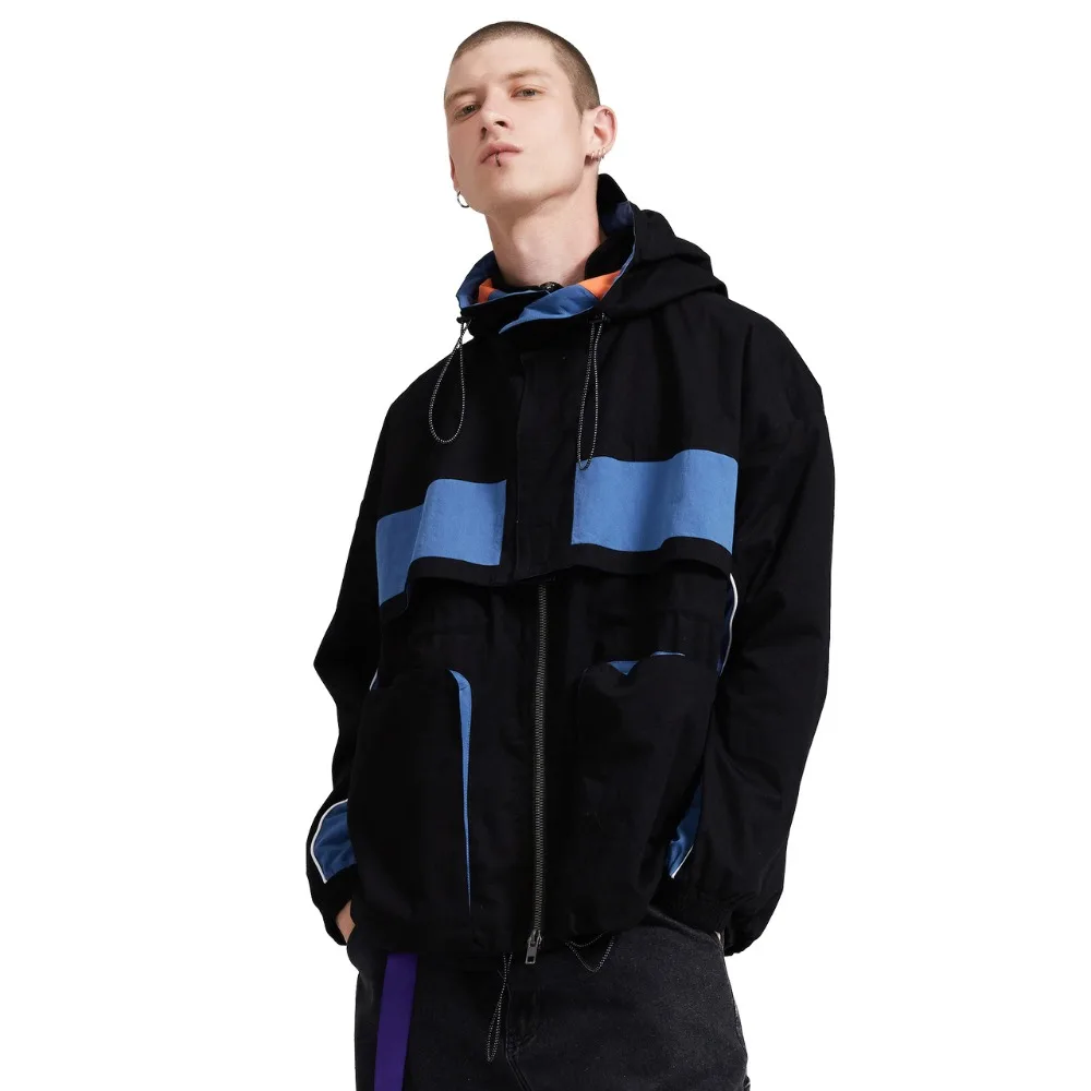 Lilbetter модные повседневные спортивные куртки с капюшоном на молнии для