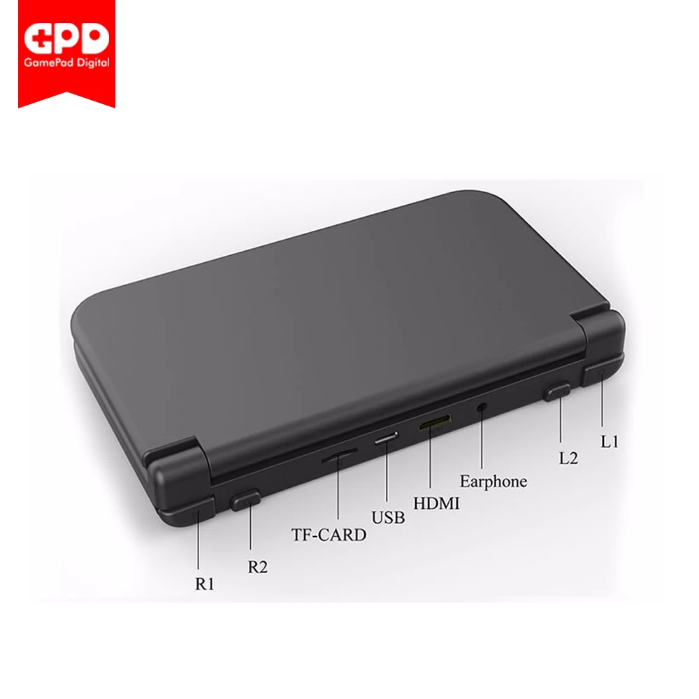 New Original GPD XD Plus 5 Inch 4 GB/32 GB Android/Linux 7.0 CPU MT8176 Hexa-core Handheld Game Laptop ( Black ) New Original GPD XD Plus 5 Inch 4 GB/32 GB Android/Linux 7.0 CPU MT8176 Hexa-core Handheld Game Laptop ( Black )