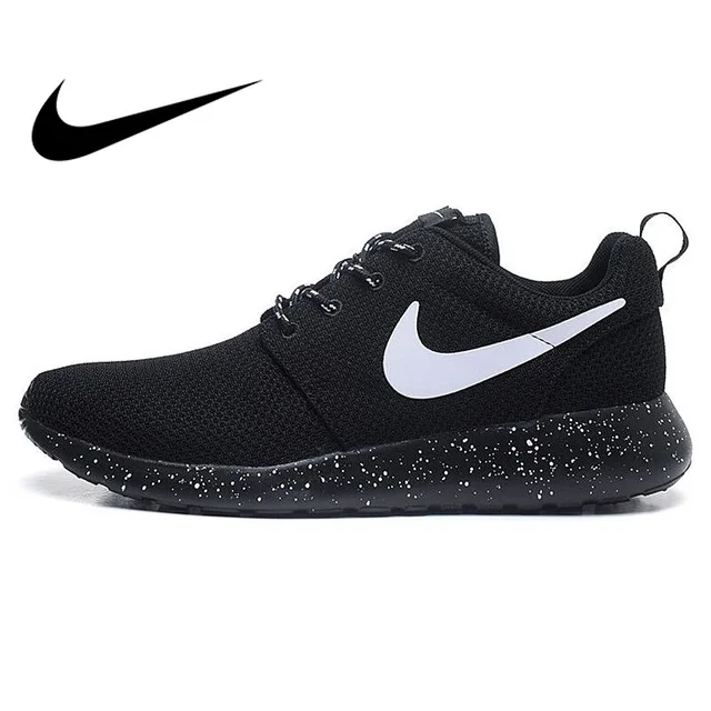 nike roshe run black original