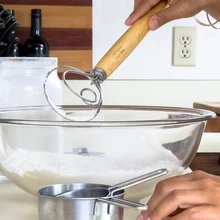 Кухня 13 дюймов Нержавеющая сталь венчик для теста большой датского хлеба венчик 50 шт./лот