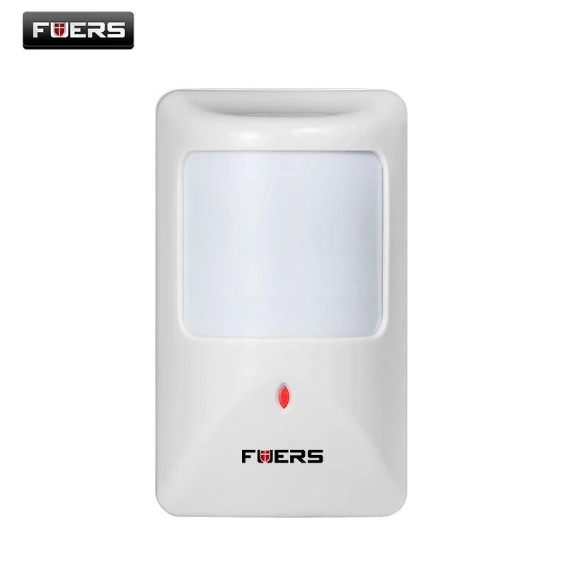 

Fuers 433MHz wired Infrared detector Anti tamper function PIR Motion Sensor for Home Security Alarm System