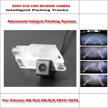 

860 * 576 Pixels Back Up Camera For Citroen DS 5LS DS-5LS 2014~2016 Rearview Parking / 580 TV Lines Dynamic Guidance Tragectory