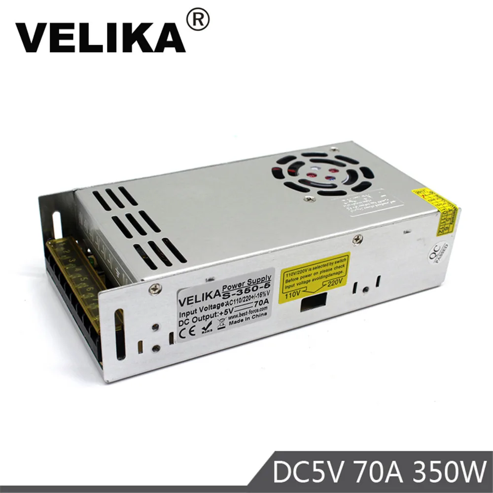 Светодиодный светильник регулируемый 5 в пост. Тока 350 Вт|5v smps|ac dc 5vsupply 5v |