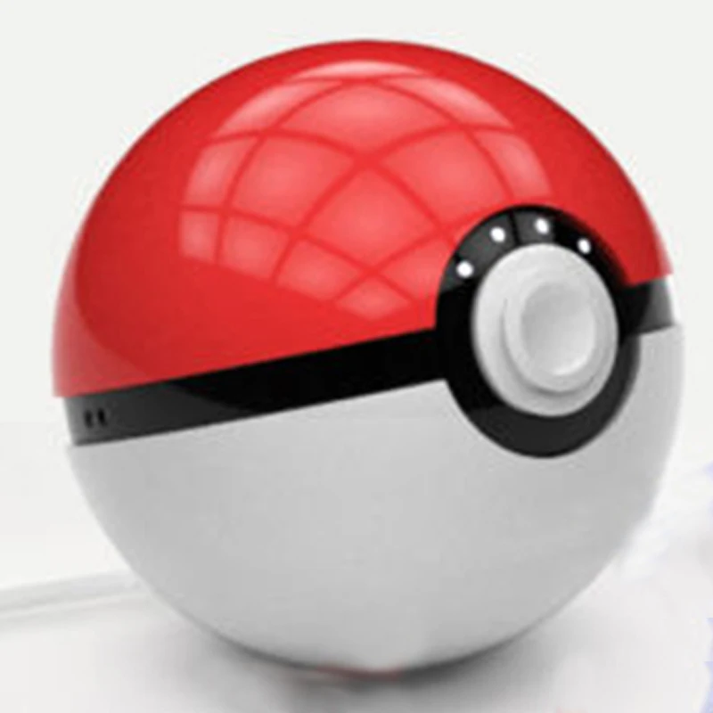 New Pokemon Go Ball 10000mAh USB Charger Battery Valor/instict/Mystic Power Bank