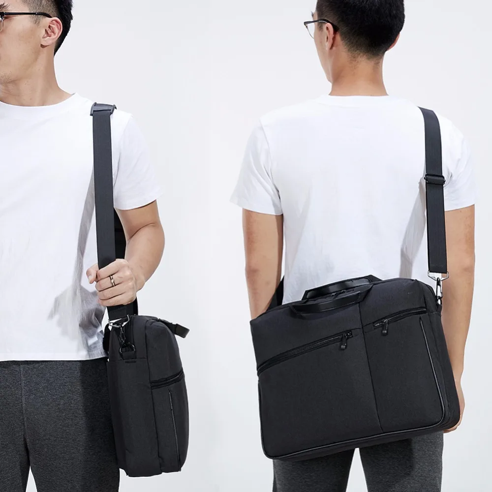 KALIDI сумка для ноутбука 15,6 дюймов, сумка на плечо для компьютера, портфель для ноутбука, сумка через плечо для мужчин и женщин, сумка для ноутбука 15 дюймов