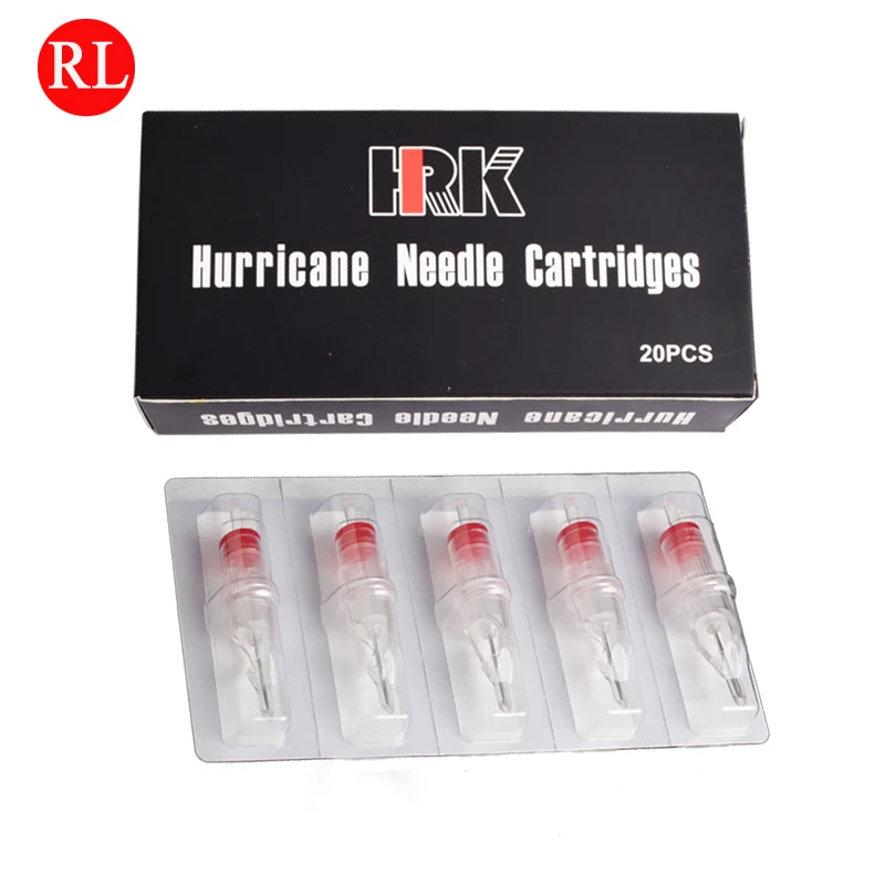 

HRK Round Liner Needle 20pcs RL Cartridge Needles Disposable Tattoo Needles For Cartridge Tattoo Pen Rotary Machine