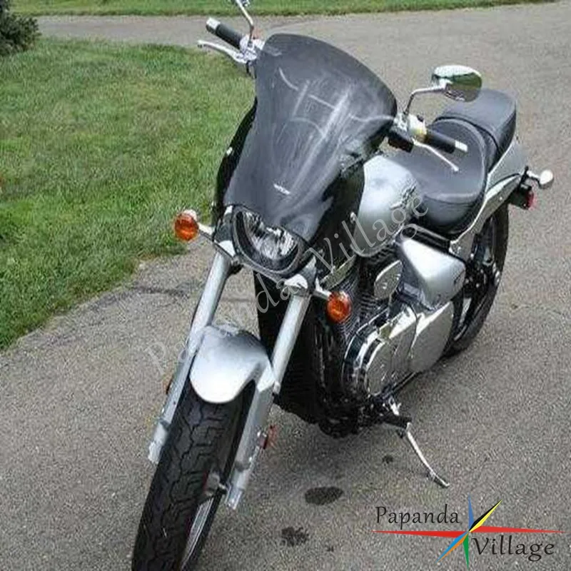 Papanda мотоциклетные темно-серые ветровые стекла дефлекторы для Suzuki Boulevard M109R M50 M90 2006
