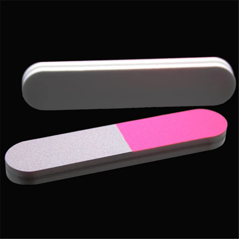 

10Pcs Nail File Double Side Sandpaper Sanding Files Buffing Sponge Down Polish Block Manicure Tool Nail Salon