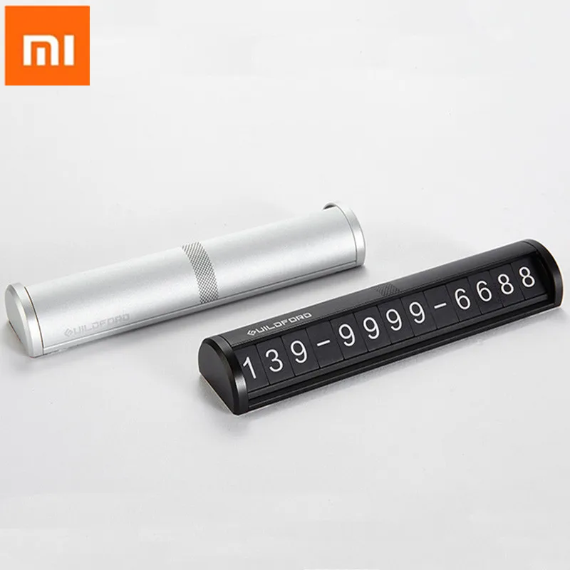 

Xiaomi UILDFORT Stop Sign Car Parking Card Stop Sign For Car Move Phone Number Card Creative Stereo Reverse Invisible H15