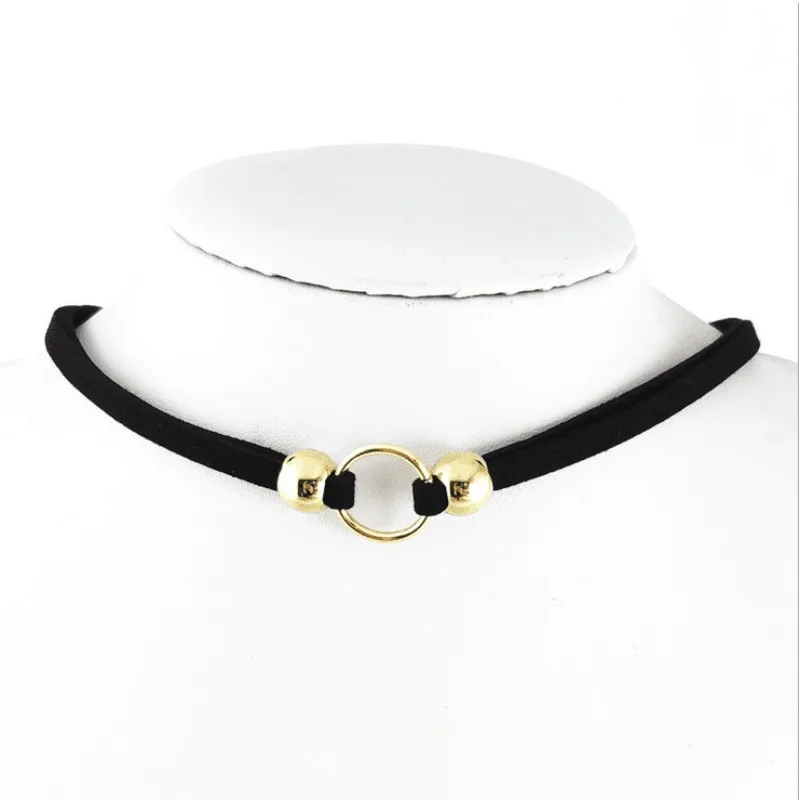 

ADARJW Individual character exaggerates tide money to act the role of geometrical loop fashion clavicle neck chain womannecklace