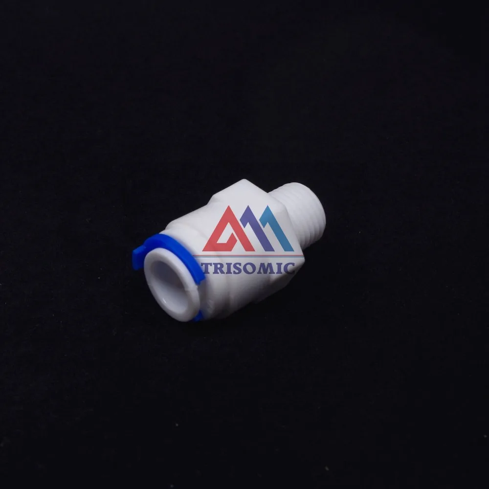 

3/8" OD Tub Quick Pushfit 1/4" BSP Male Fitting Connection Aquarium RO Water Filter Reverse Osmosis System