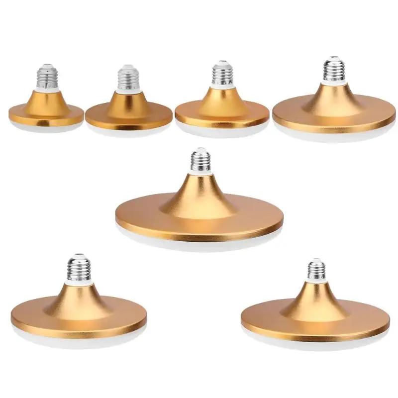 

AC 220V E27 SMD5730 LED Lamp Energy Saving Flat UFO Light Bulb for Home Lighting