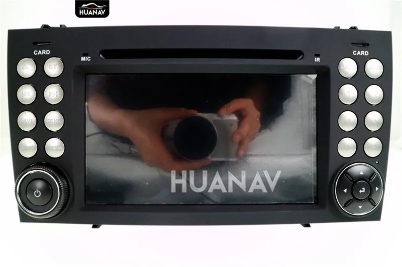 Sale Car DVD player GPS navigation for FOR MERCEDES-BENZ SLK Class R171 SLK200/SLK230/SLK280 Android8/Android7 Multimedia stereo unit 2