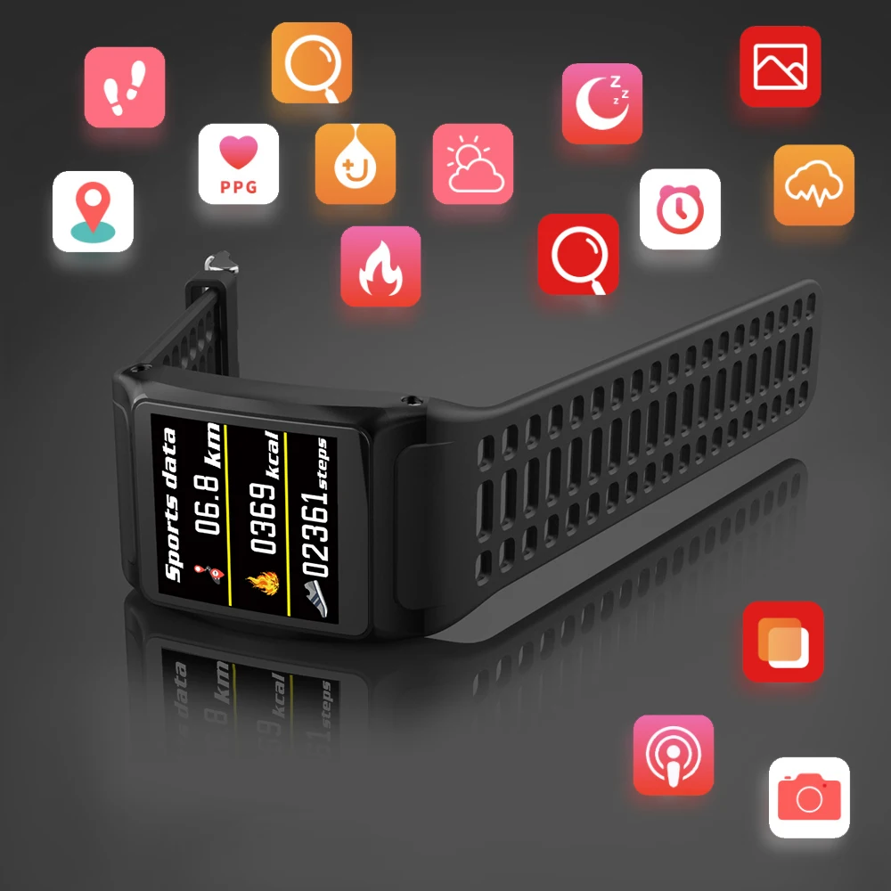 Сверх низкая цена Z01 Смарт часы цветной экран Smartwatch Водонепроницаемый Монитор