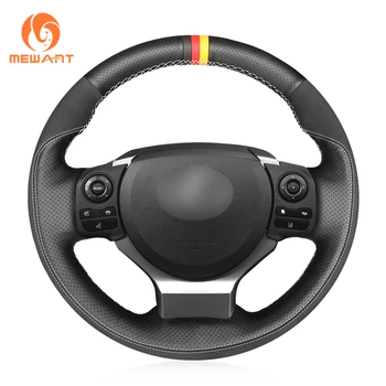 MEWANT Black Suede Genuine Leather Car Steering Wheel Cover for Lexus IS200t 2016 2017 IS250 2014 2015 IS300 IS350 IS F-Sport MEWANT Black Suede Genuine Leather Car Steering Wheel Cover for Lexus IS200t 2016 2017 IS250 2014 2015 IS300 IS350 IS F-Sport