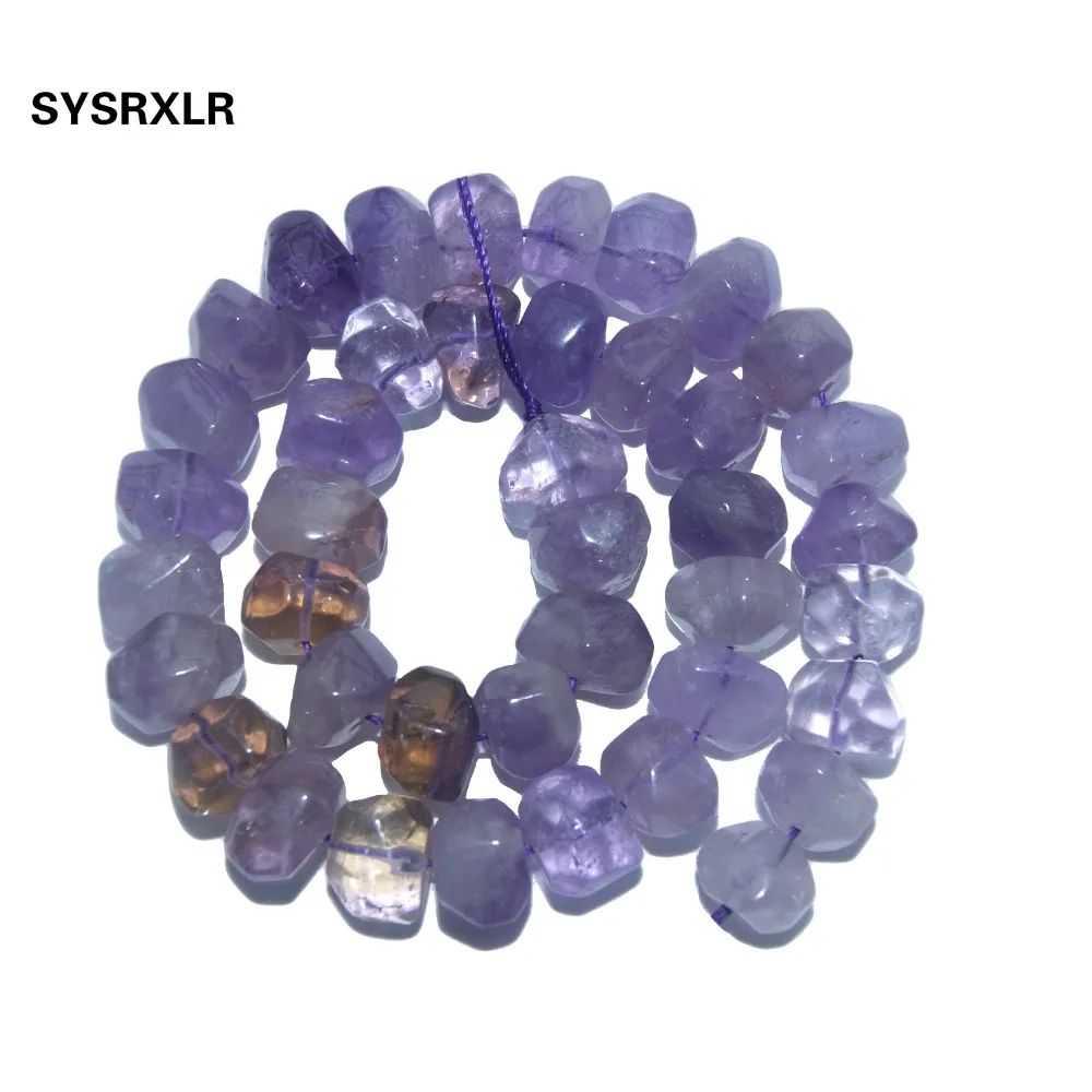 Natural Stone Beads Irregular Shape Pink Quartz Amethysts Agates Lapis lazuli Beads For Jewelry Making DIY Bracelet Necklace
