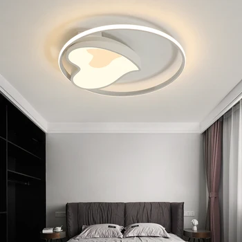

Modern Led Ceiling Lights For Living Room luminaria led Bedroom Fixtures Indoor Home Dec Ceiling Lamp AC90-265v White/pink body