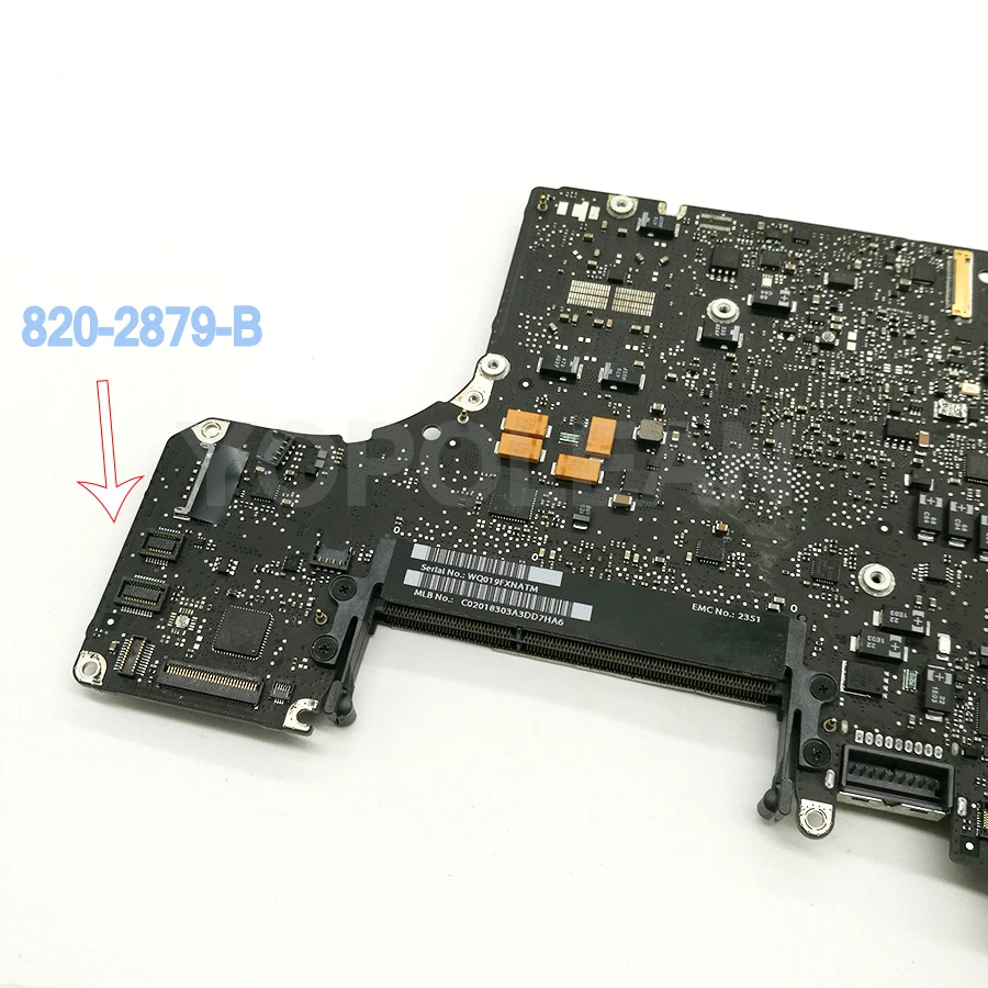 Оригинальный 2 4 ГГц P8600 материнская плата для ноутбука Macbook Pro 13 &quotA1278 материнскую