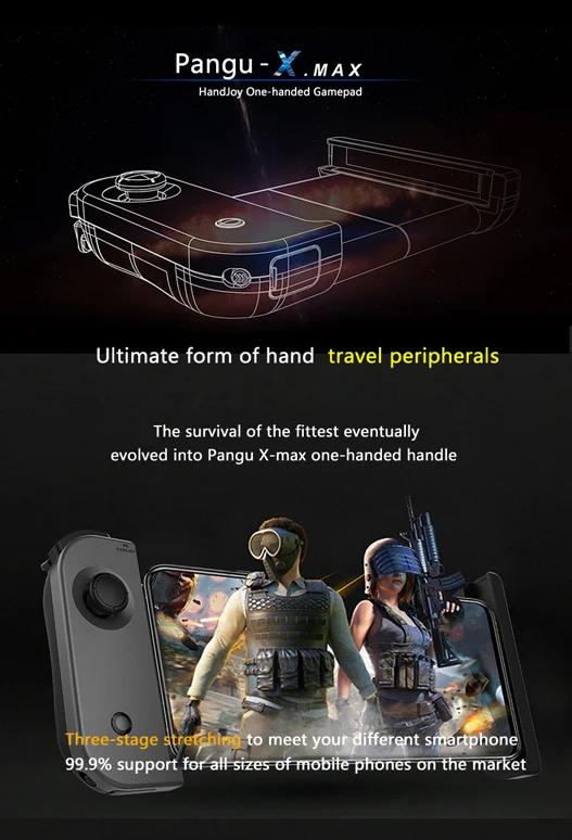 HandJoy X-Max Mobile Pubg Controller (1)