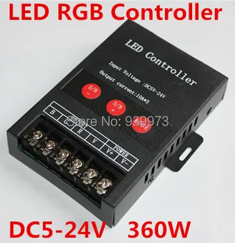 

led RGB controller for led strip lights led module 5-24v 360w for 25m led 5050 RGB STRIP AND 3528 RGB STRIPS