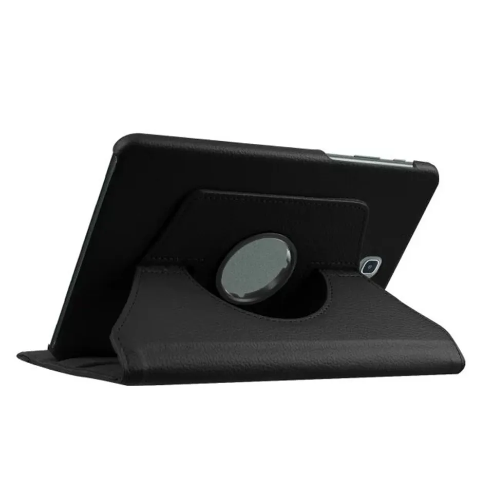 Capa de Couro Flip, 360 Suporte Rotativo,