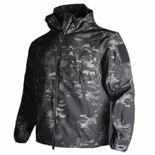 TAD Men Clothes Camouflage Softshell Tactical Jacket Outdoor Sport Waterproof Windbreaker Hunting Jacket Hiking Explore Coat autumn m65 jungle hooded jacket outdoor hiking hunting detachable liner windbreaker army tactical windproof waterproof coat