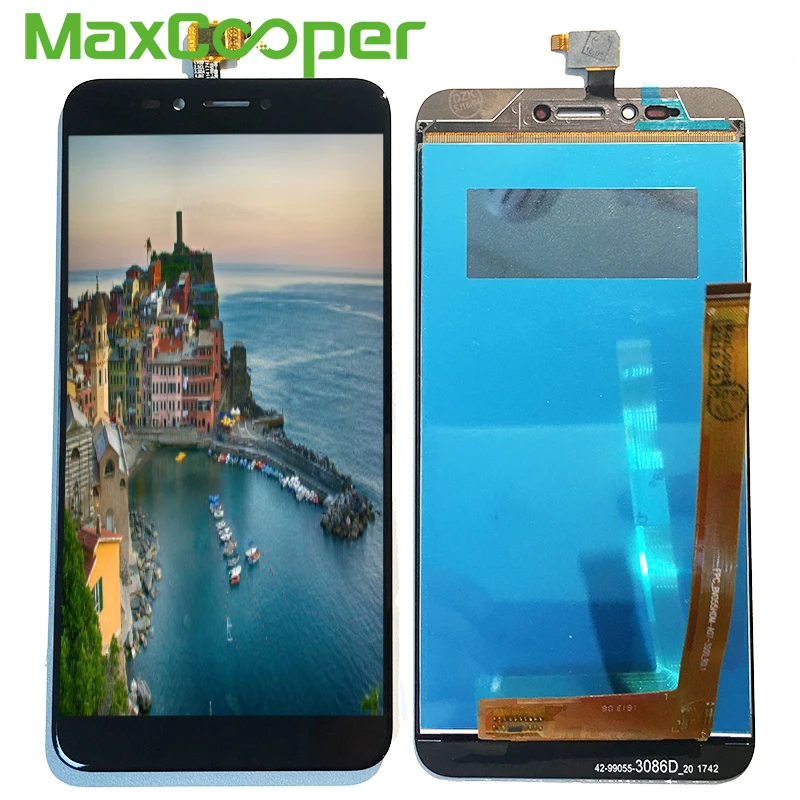 Высокое качество 5 &quotдля Lanix Ilium L1120 ЖК-дисплей и кодирующий преобразователь