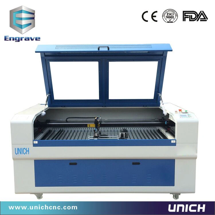 UNICH laser cutting engraving machine/pvc id card laser engrave printer