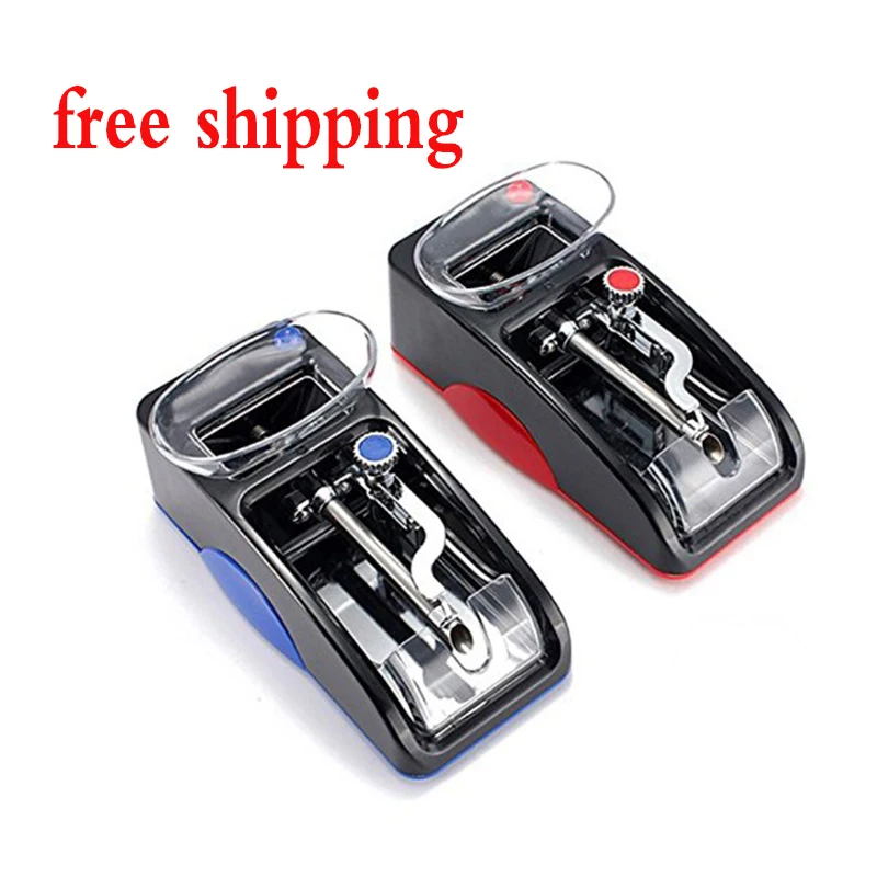 Najtaniej Elektryczna maszyna do papierosów łatwy automatyczny laminator elektroniczny tytoń papieros wtryskiwacz Roller DIY papieros narzędzie 1pc