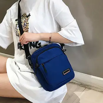

Portable Casual Women Zip Shoulder Crossbody Messenger Bag Student Storage Pouch
