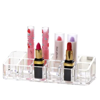 

Desktop Decor Acrylic Cosmetic Storage Box Makeup Jewelry Storage Lipstick Make-up brush Holder Display Stand Shelves