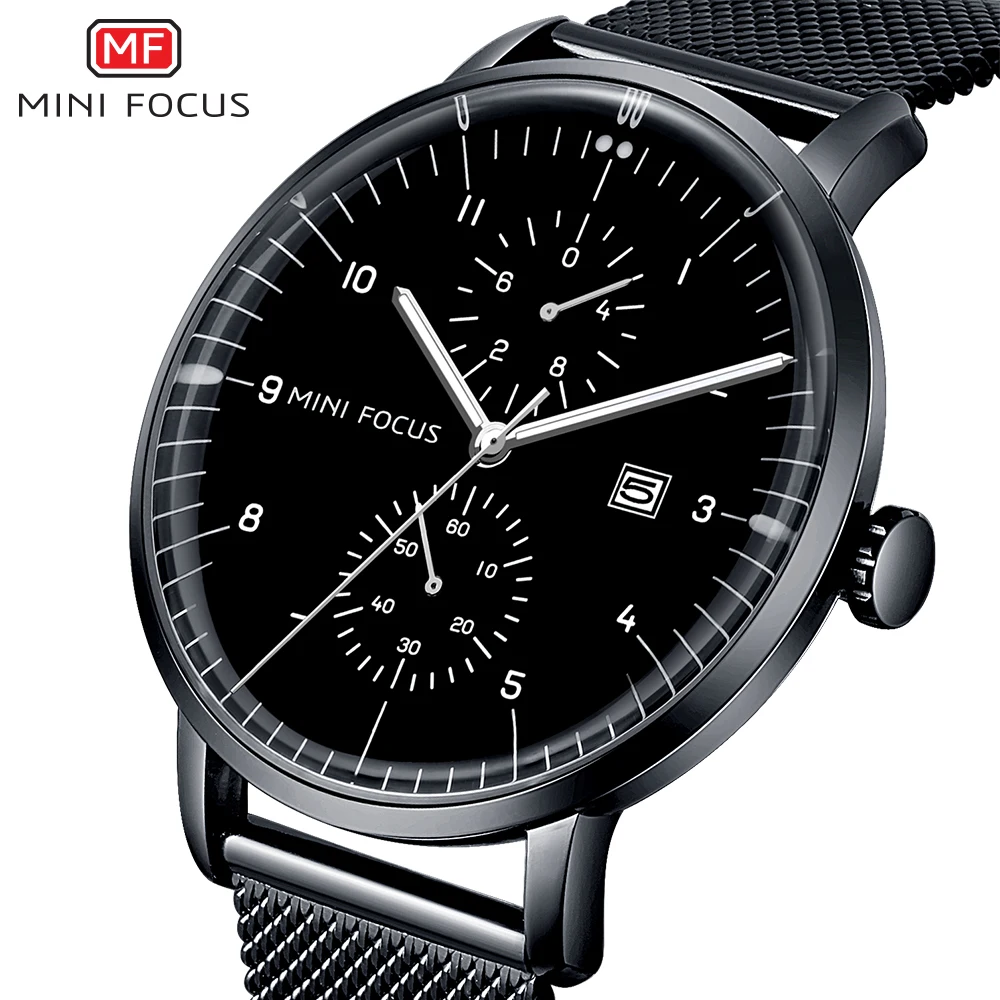 

Fashion Watch Men Waterproof Slim Mesh Strap Minimalist Wrist Watches For Men Quartz Sports Watch Clock Relogio Masculino