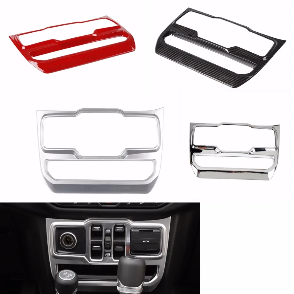

Interior Mouldings for Jeep Wrangler JL 2018+ Window Control Panel Decoration Sticker Interior Accessories For jeep JL
