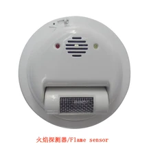(1 PCS) 2000E Wire Fire Alarm sensor Flame detector Ultraviolet rays Detector Home security protection NC/NO relay output signal