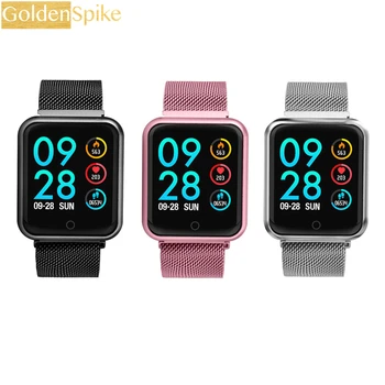 

GOLDENSPIKE P70 Smart Watch Men Bluetooth 4.0 IP67 Waterproof Heart rate Blood Pressure Sport Modes Smart Watch FOR Android IOS