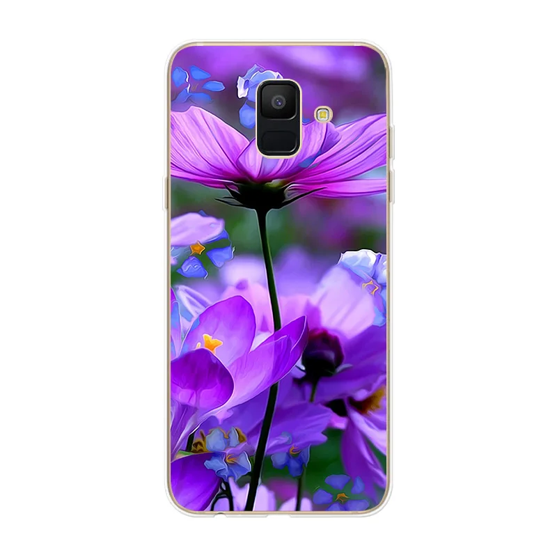 Силиконовые чехлы из ТПУ для samsung Galaxy A10 A20 A20E A40 A50 A5 A7 A8 A6 плюс 2018 чехол Защитный
