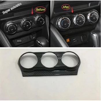 

Lapetus Central Control Air Conditioning AC Panel Cover Trim Fit ABS Fit For Mazda 2 Demio 2015 - 2019 Accessories Interior